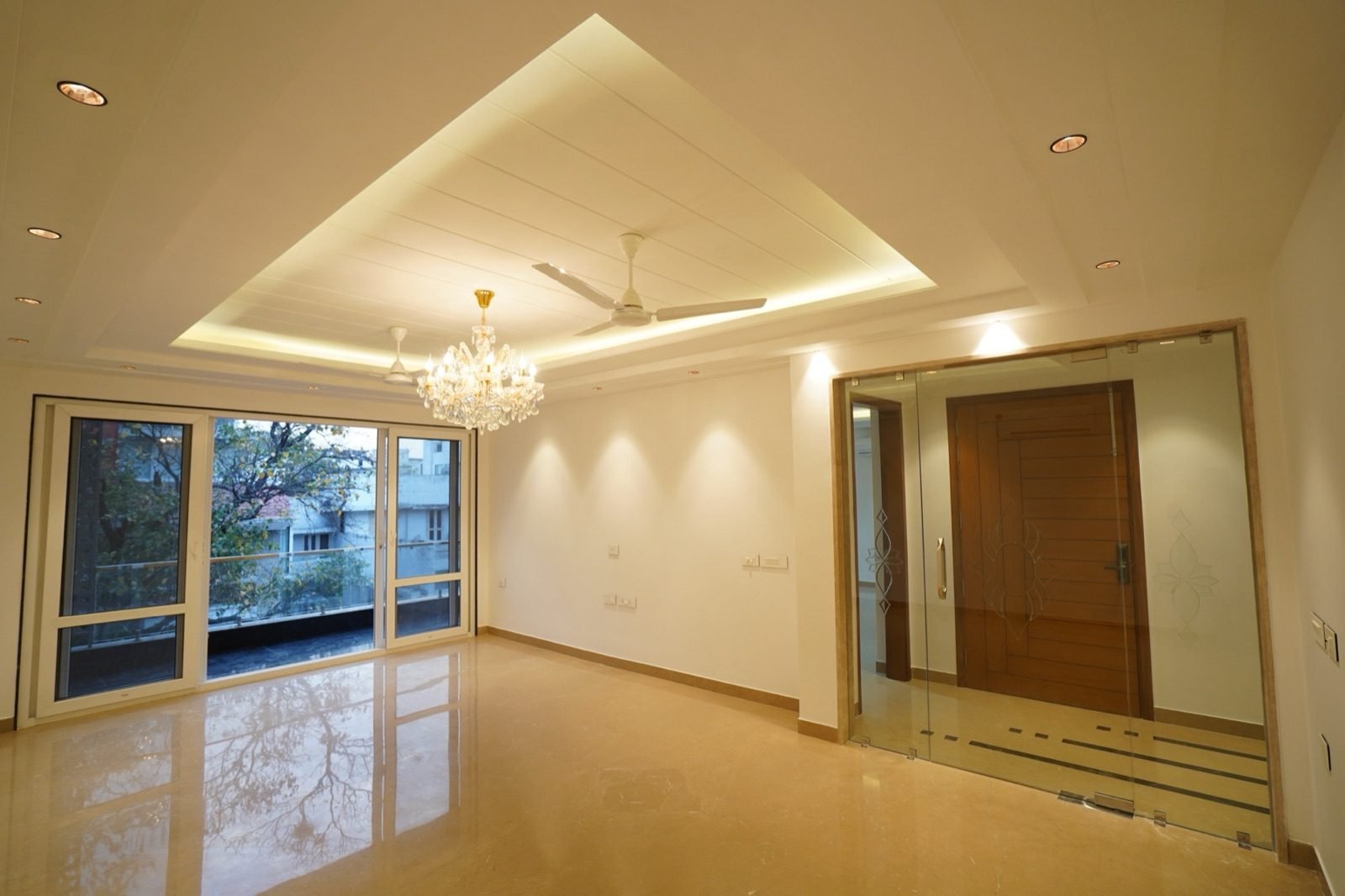 Handover-ready living room from Defence Colony